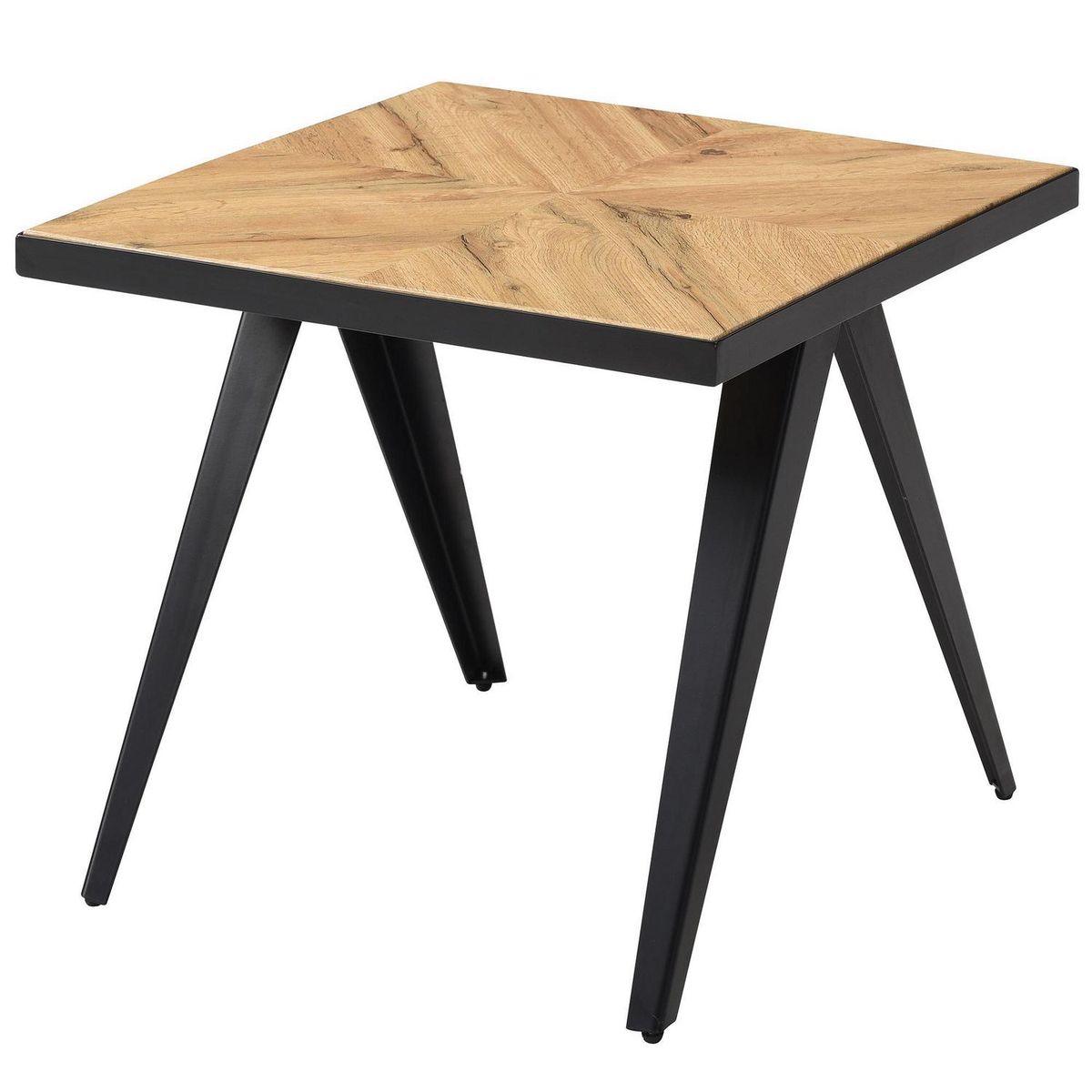 HOMY - Mesa lateral 55x55x50 cm madera