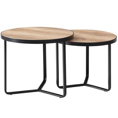 Mesa de centro 60x60x50 cm madera.