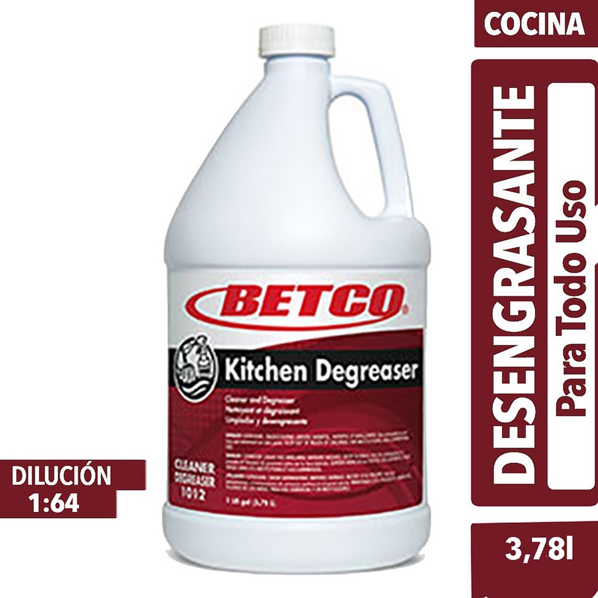 BETCO - Desengrasante para hornos 3,78 litros