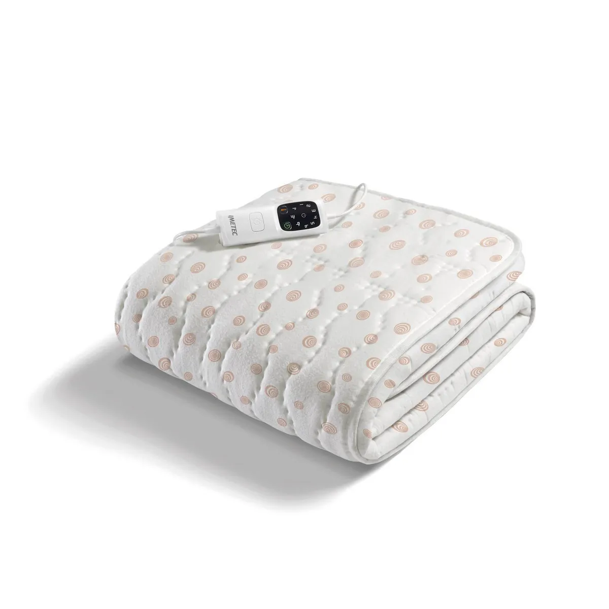 SCALDASONNO - Calientacamas Eléctrica Algodón 1 plaza 150 W Blanco