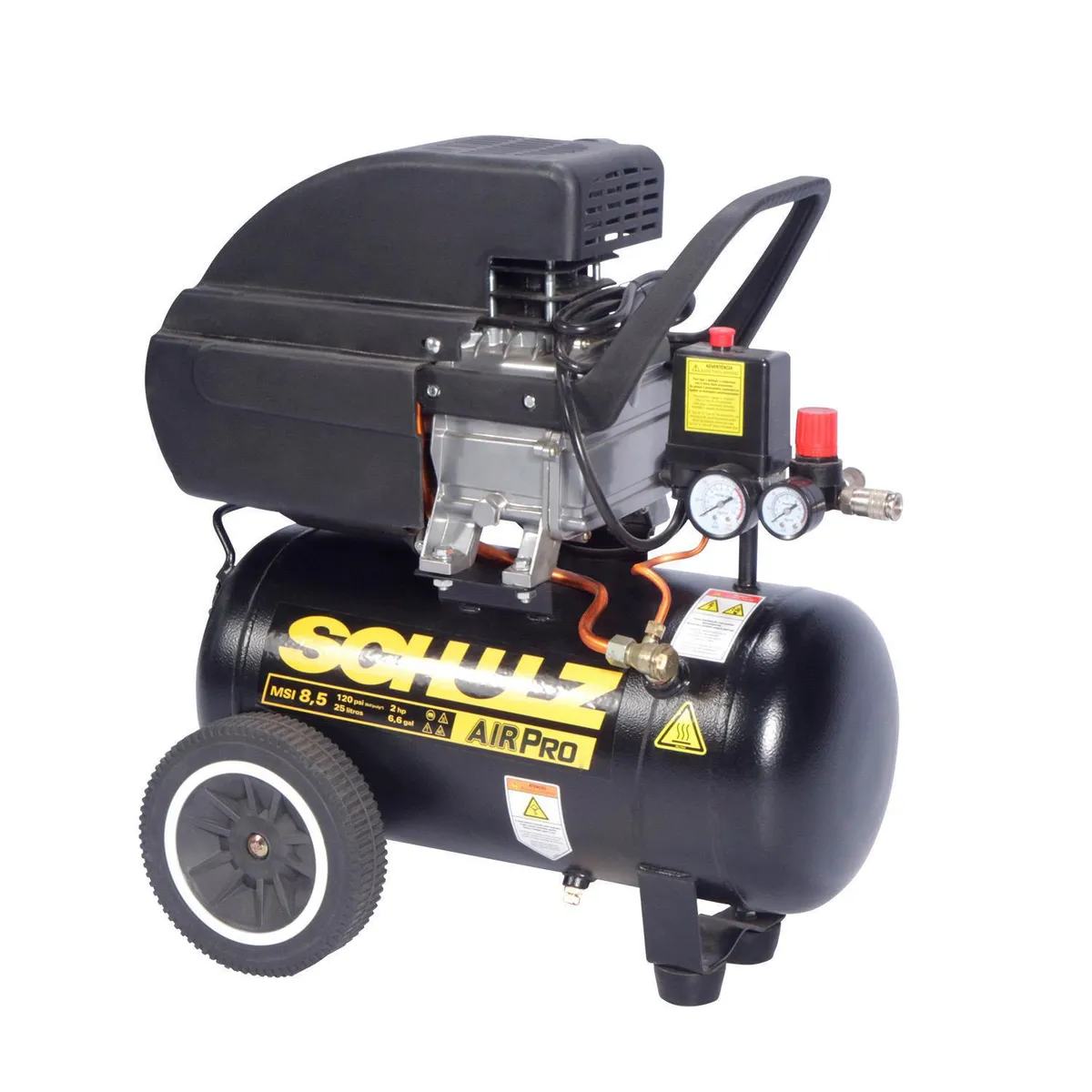 SCHULZ - Compresor de Aire 2 HP 25 Litros 9323434-0