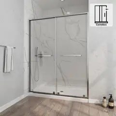 DUSCHY - Mampara corredera frontal doble 160x190 8mm