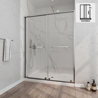 Mampara corredera frontal doble 150x190 8mm