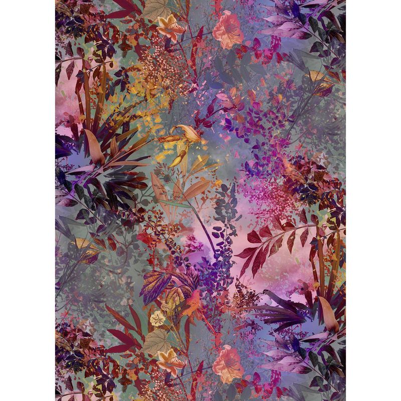 KOMAR - Papel Fotomural 4 Paneles Wild Garden 4211 4,67 m2