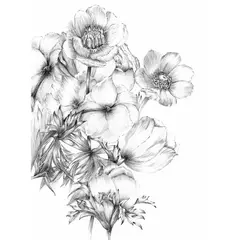 KOMAR - Papel Fotomural Embroidery 21035 4,56 m2