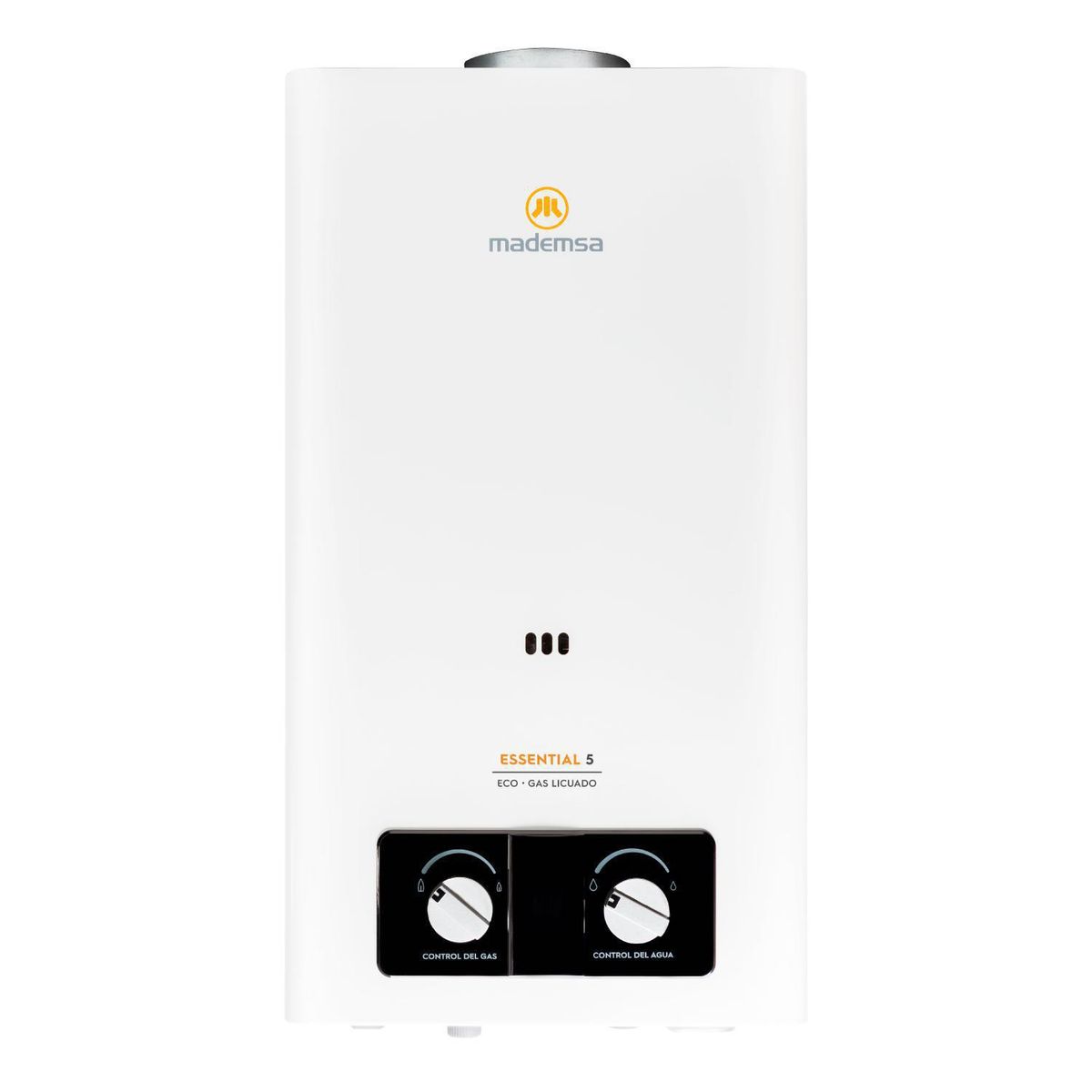 MADEMSA - Calefont Gas Licuado 5 Litros Tiro Natural Ionizado