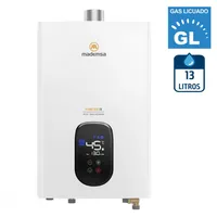 Calefont Gas Licuado 13 Litros Tiro Forzado