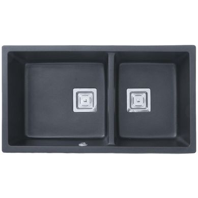 Lavaplatos deluxe 82,5x18x45,5 cm 2 cubetas