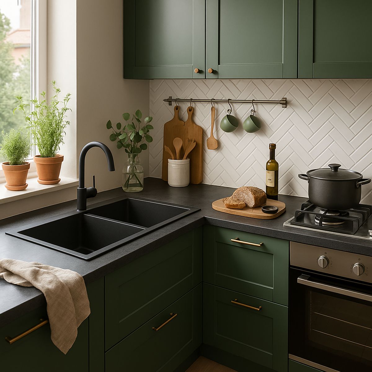 FDV - Lavaplatos 2 Cubeta(s) 82.5x18x45.5 cm Granito