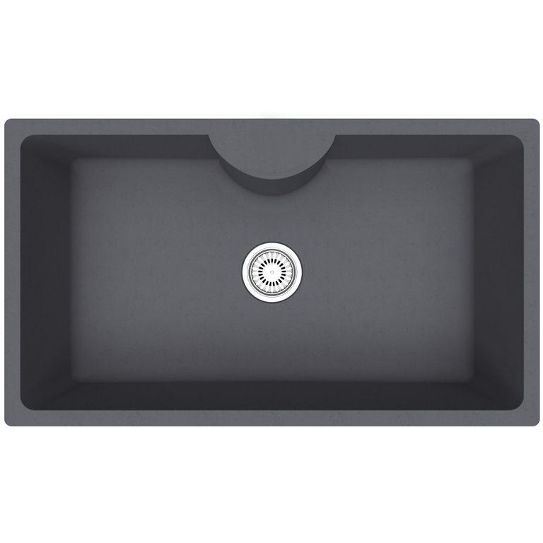 Lavaplatos Deluxe 1 Cubeta(s) 78x18x45 cm Granito