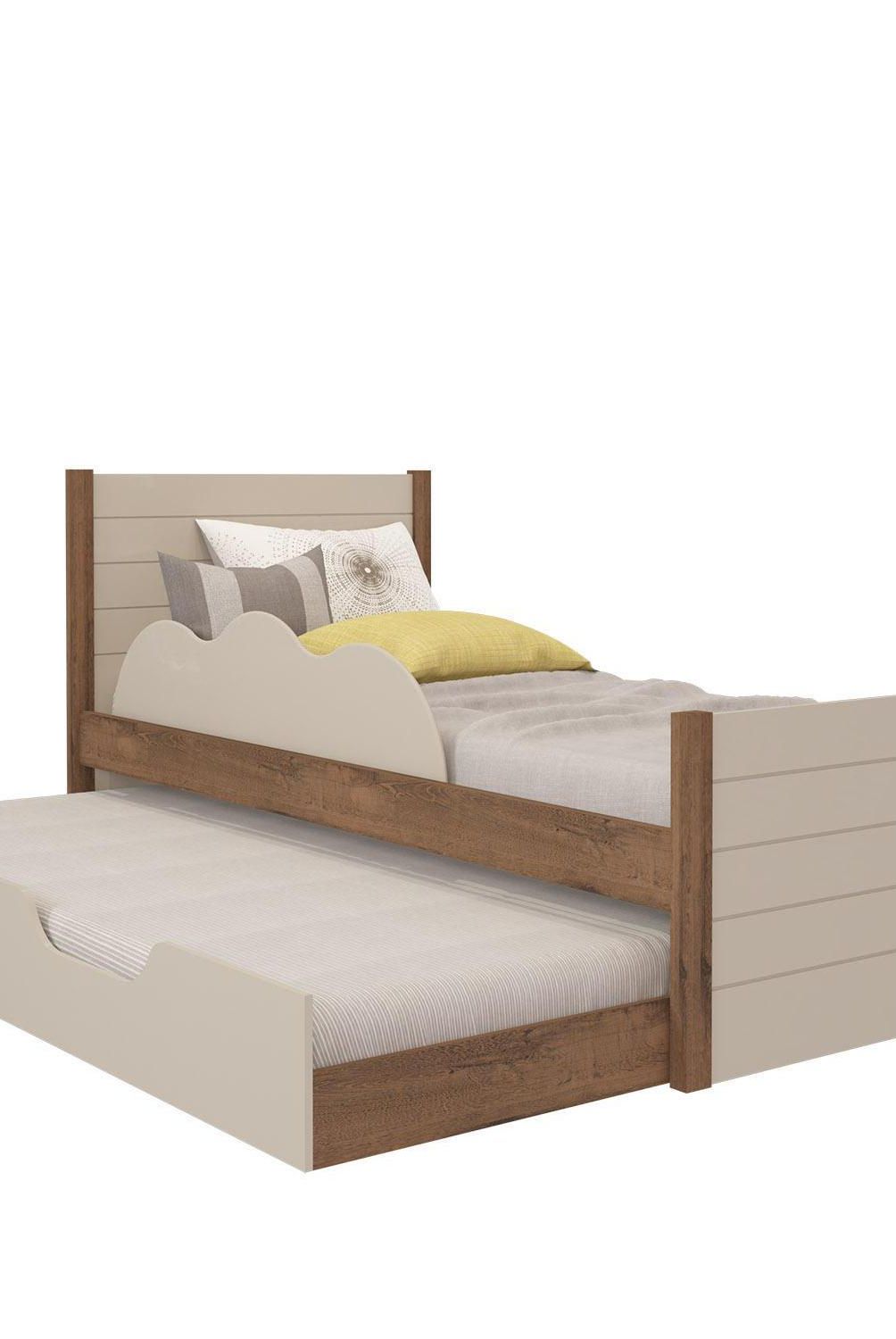 DECOCASA - Cama + cama auxiliar 1 plaza