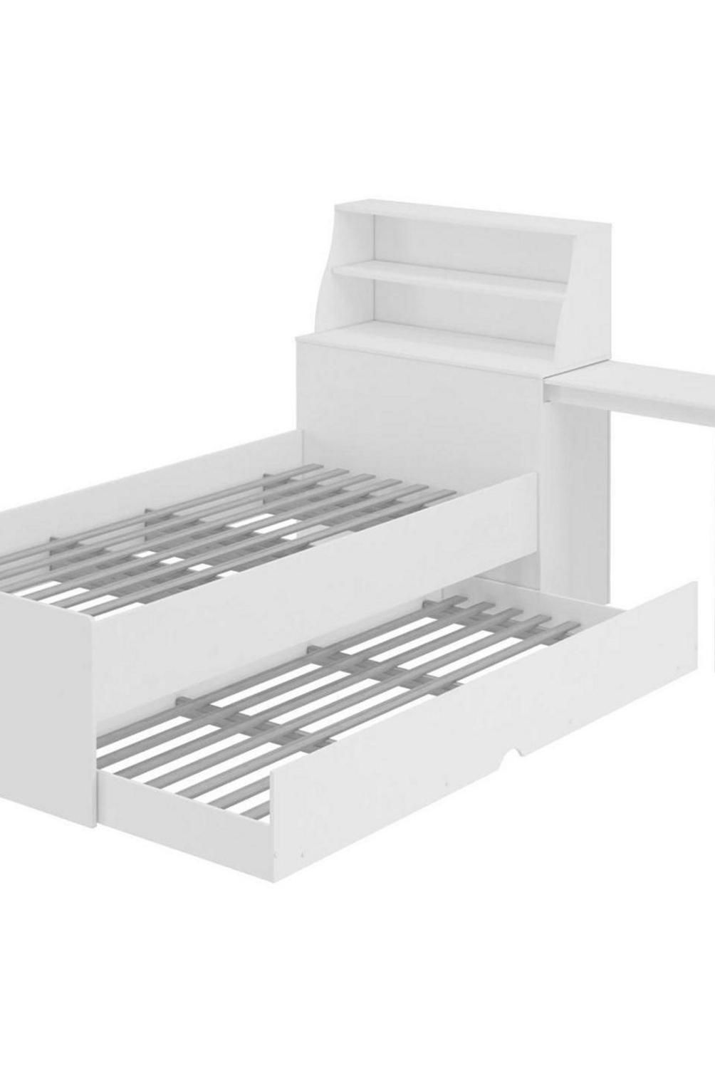 DECOCASA - Cama 1.5 Plazas Infantil Biro Julia Off White