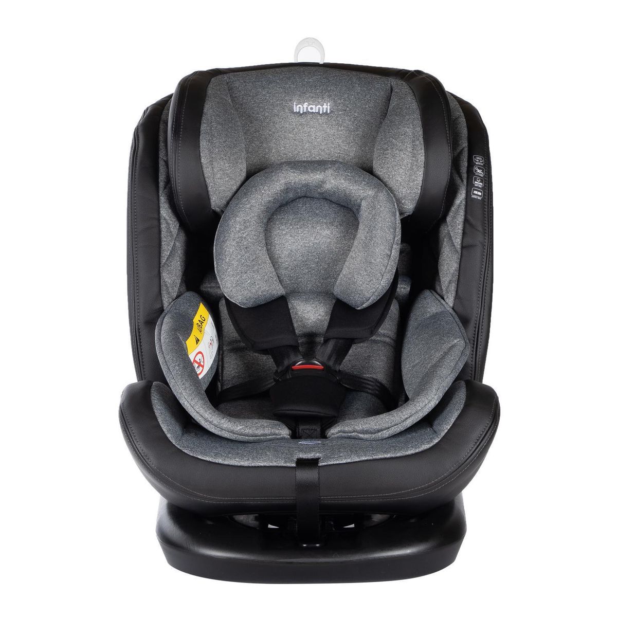 INFANTI - Silla de Auto Convertible Infanti I-giro 360° Isofix Gris Claro
