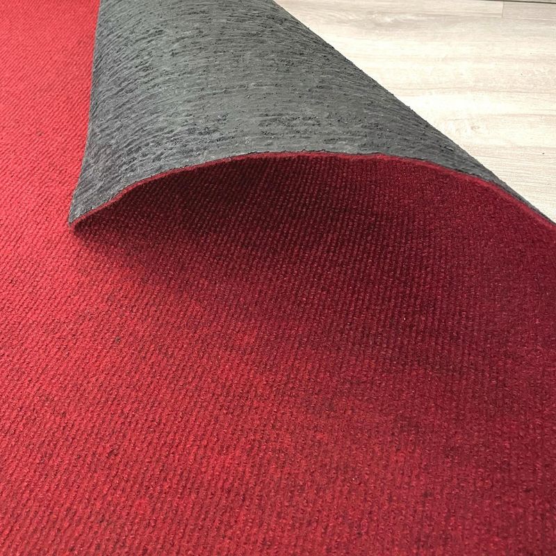 GEOTEX - Cubrepiso con goma 48 m2 Rojo