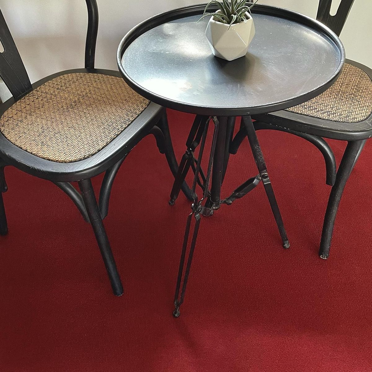 GEOTEX - Cubrepiso con goma 24 m2 Rojo