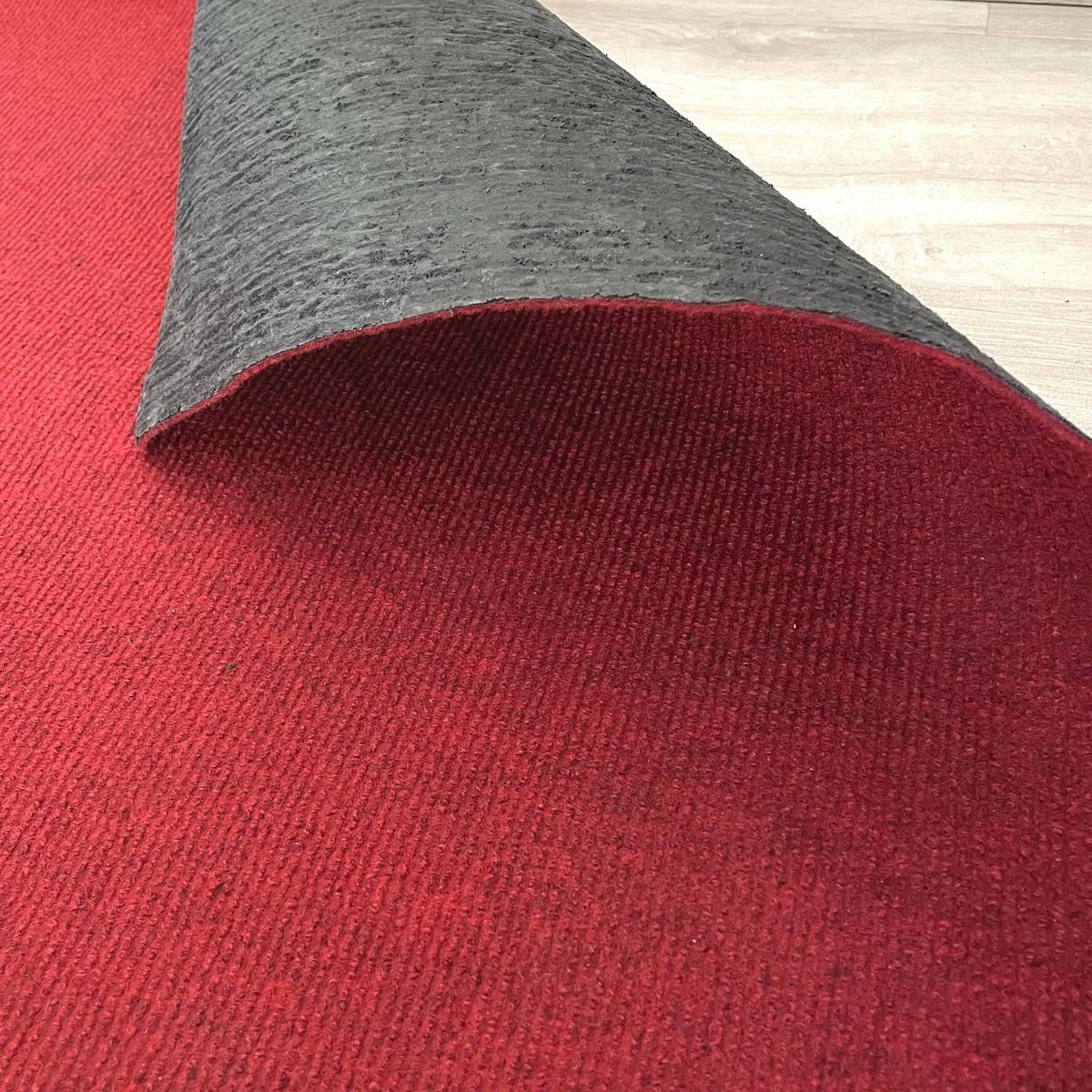 GEOTEX - Cubrepiso con goma 24 m2 Rojo