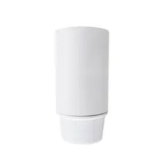 HALUX - Portalamp plast e14 c/born bco