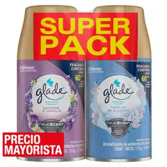 GLADE - Pack repuesto desodorante ambiental automático