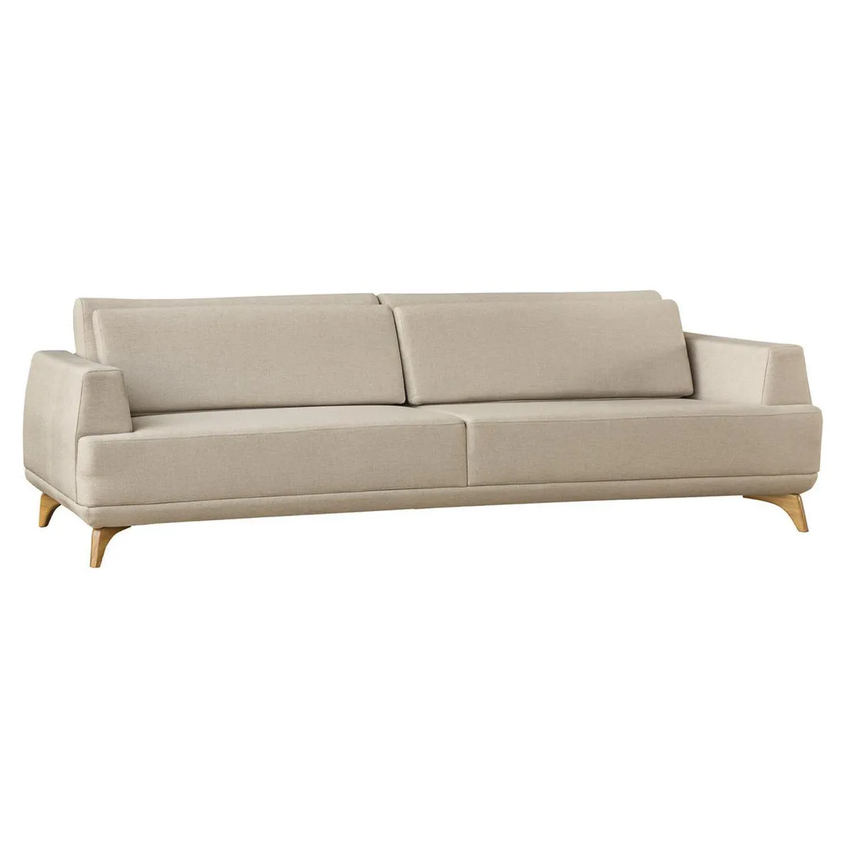 AR DESIGN - Sofá 3 cuerpos FLORENCIA 200x77x88 cm Beige