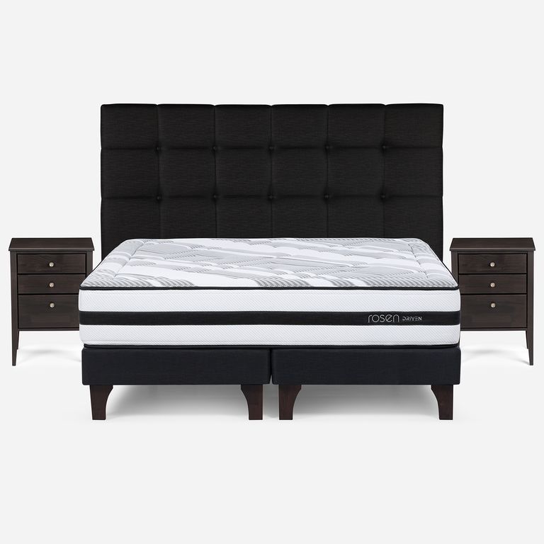 Cama King Europea Driven Negro
