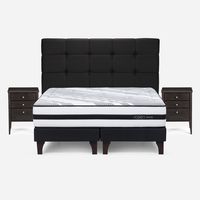 Cama 2 plazas Driven Gris