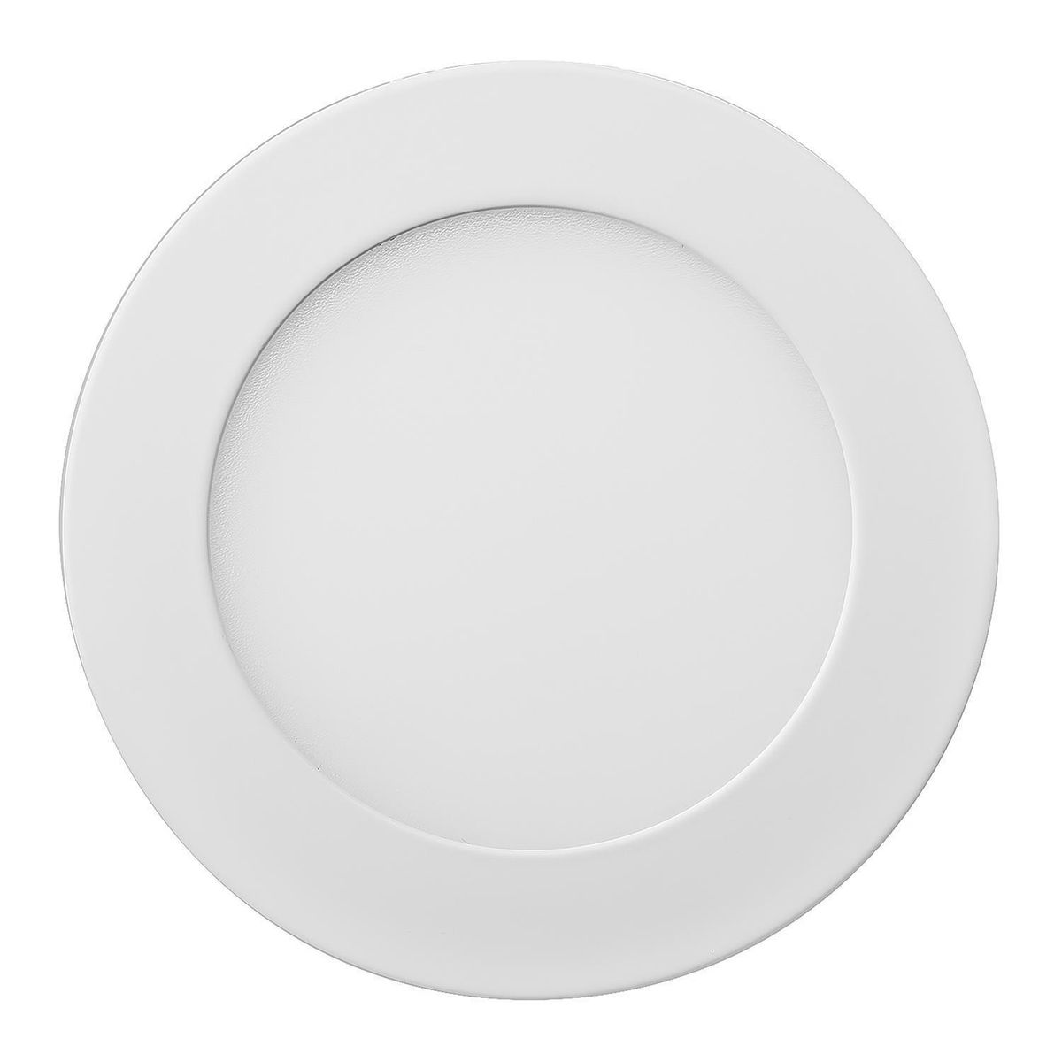 MEGABRIGHT - Panel Led Circular Acero Blanco