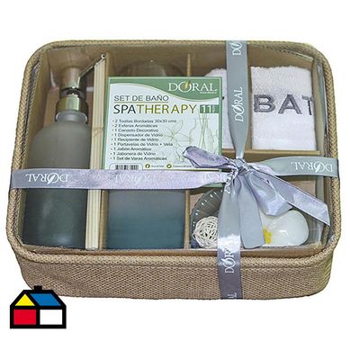 Set bao spa therapy verde.