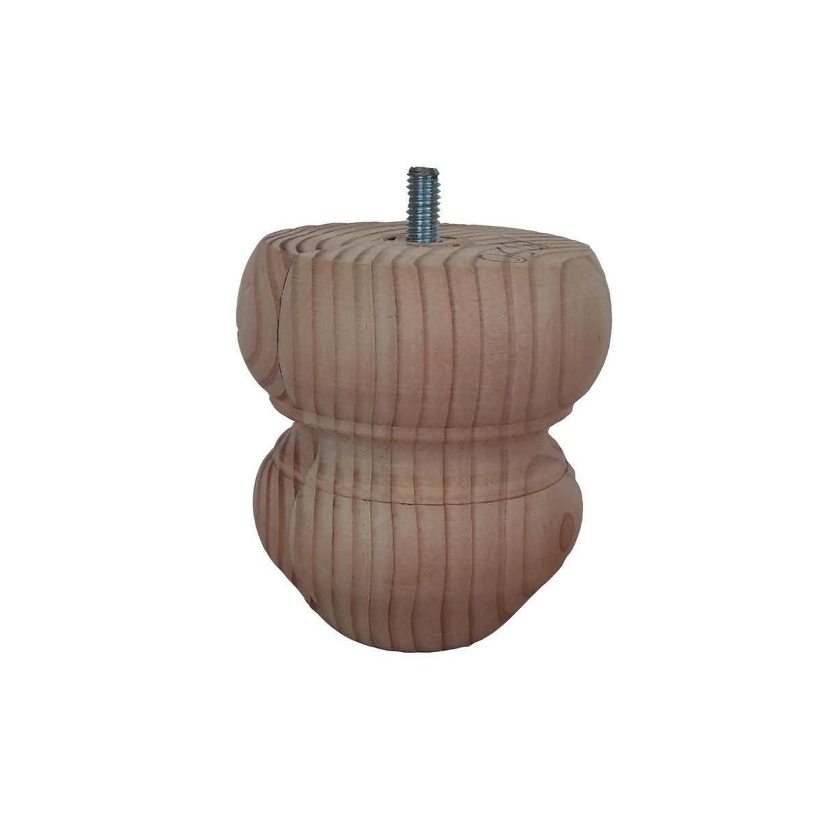 MAMULL - Pata Ps-2 pino oregon 10x11 cm C/Esparrago 3/8"