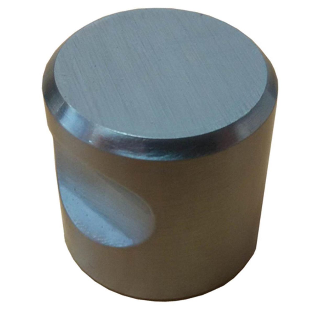 KUTZ - Perilla metalica cilindrica 25x25mm niquel satin