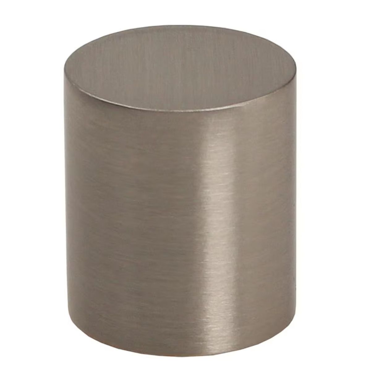 KUTZ - Perilla metalica cilindrica 25x25mm niquel satin