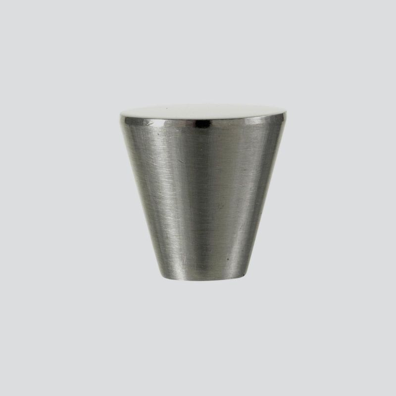 KUTZ - Perilla cono niquel mate 20mm