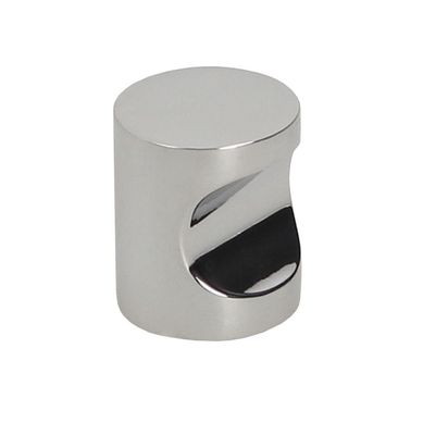 Perilla met cilindrica cromo brillo 23mmx20mm kutz