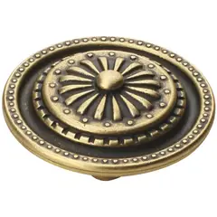 KUTZ - Perilla rota cuero viejo 45mm