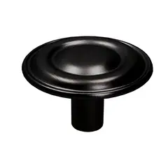 KUTZ - Perilla vinilo negro mate 33mm