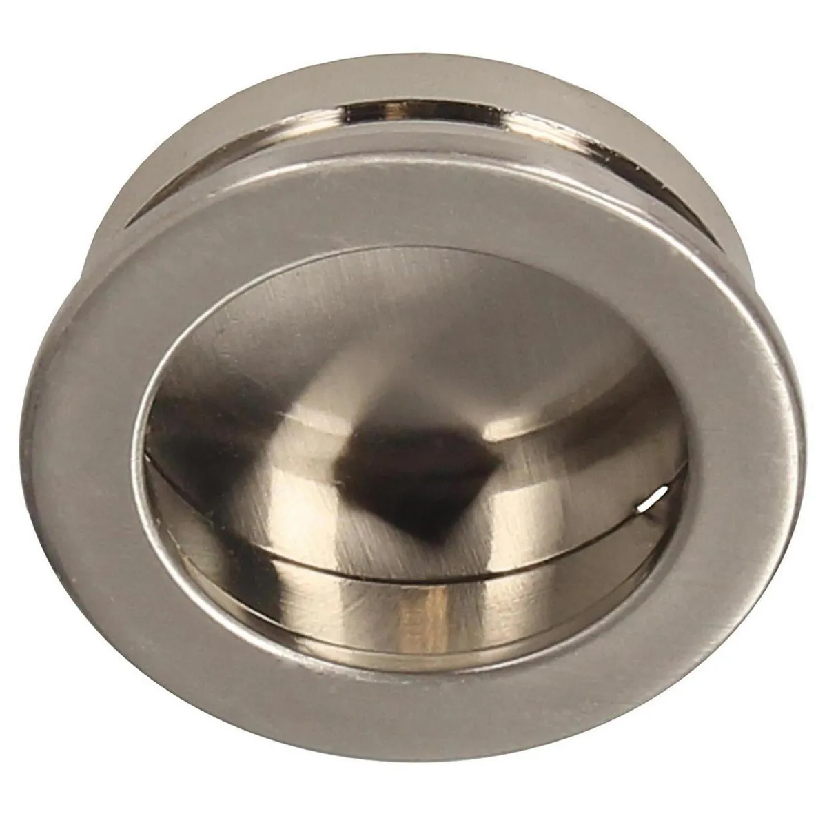 KUTZ - Asa redonda niquel cepillado 40mm kutz