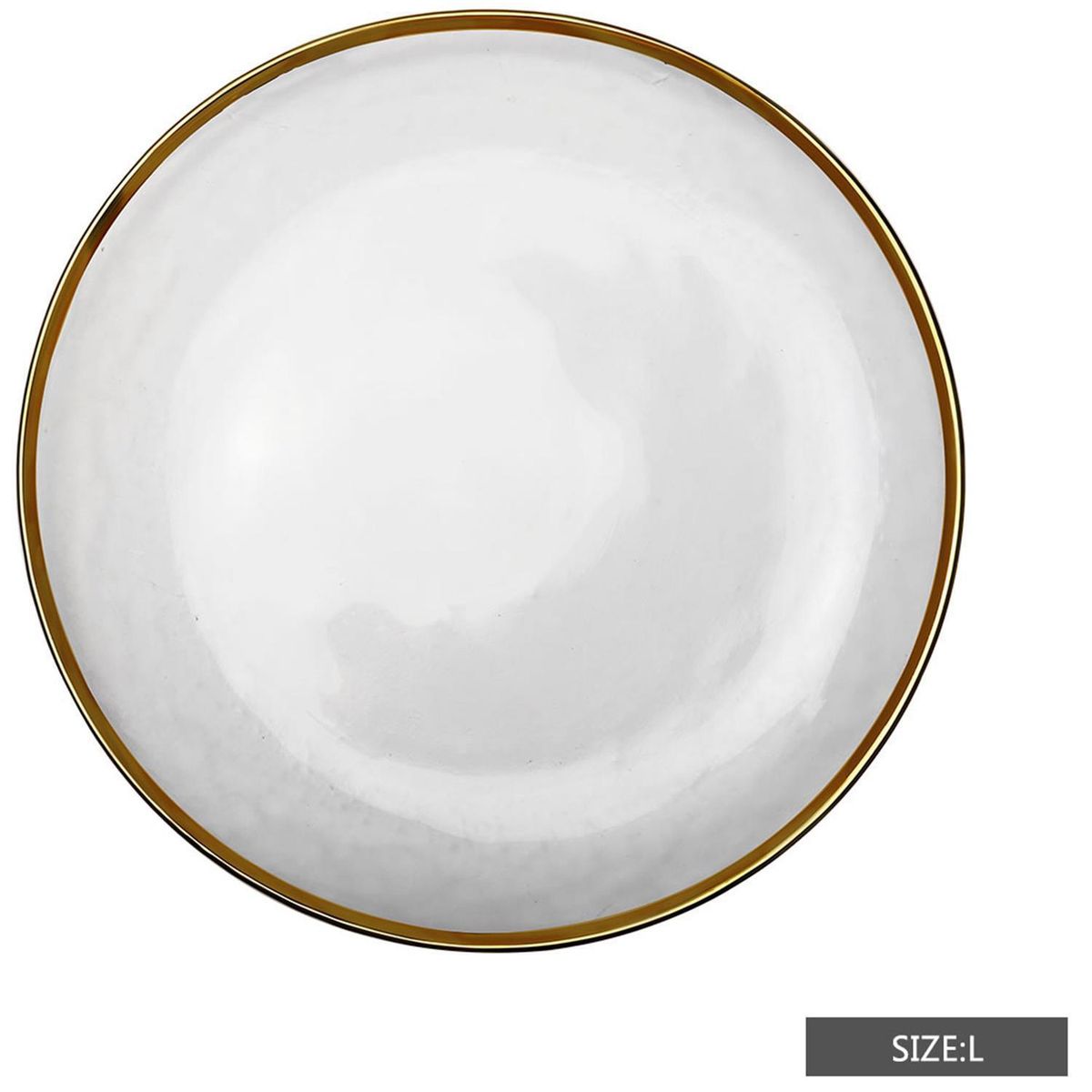 PK HOME - Plato comida 27 cm gold