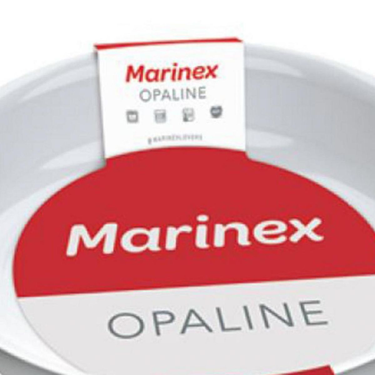 MARINEX - Asadera 2 litros vidrio templado