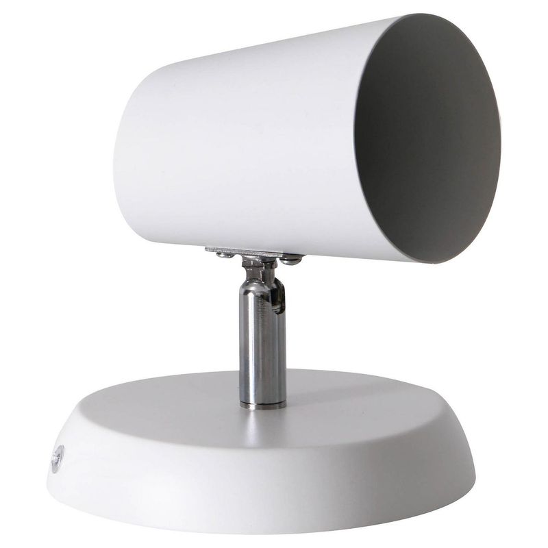 DRL - Foco sobrepuesto metal blanco 1L 60W E27