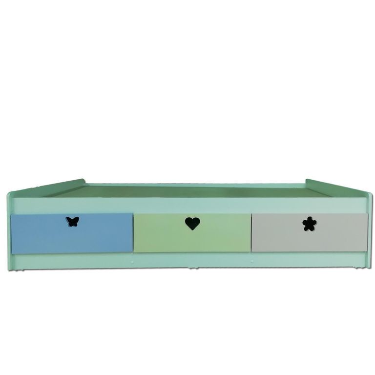 Cama 3 Cuerpos 1.5 plazas Crema Lila