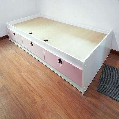 Imagen 2 del producto Cama 1 plaza Infantil Flor Rosado