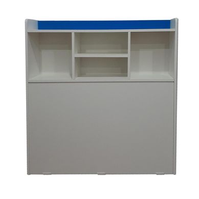 Respaldo Repisa Azul 1 plaza