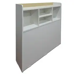 MUEBLES KIDS - Respaldo Repisa Crema 1 Plz