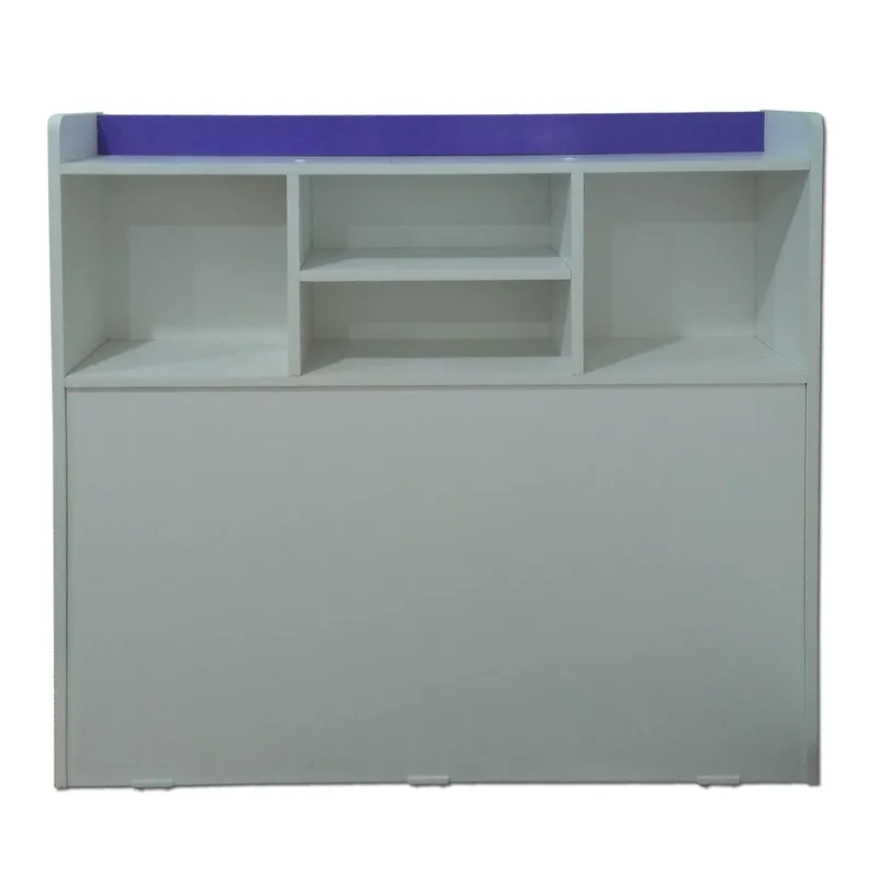 MUEBLES KIDS - Respaldo Repisa 1 plaza Morado Morada