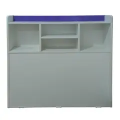 MUEBLES KIDS - Respaldo Repisa 1 plaza Morado Morada