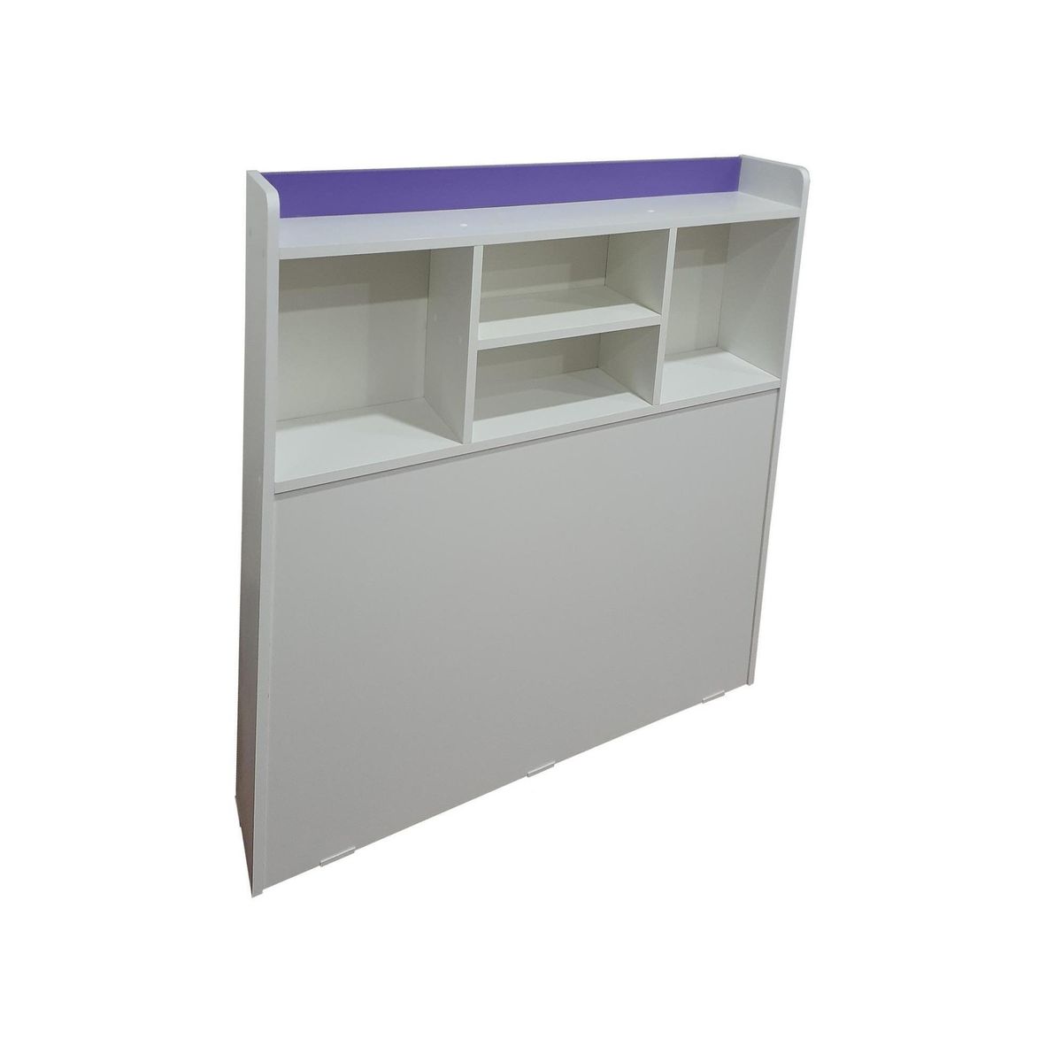MUEBLES KIDS - Respaldo Repisa 1 plaza Morado Morada