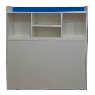 Respaldo Repisa 1.5 plza Azul1