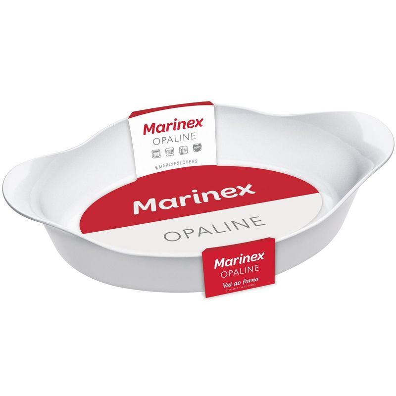 MARINEX - Asadera 0,6 litros vidrio templado