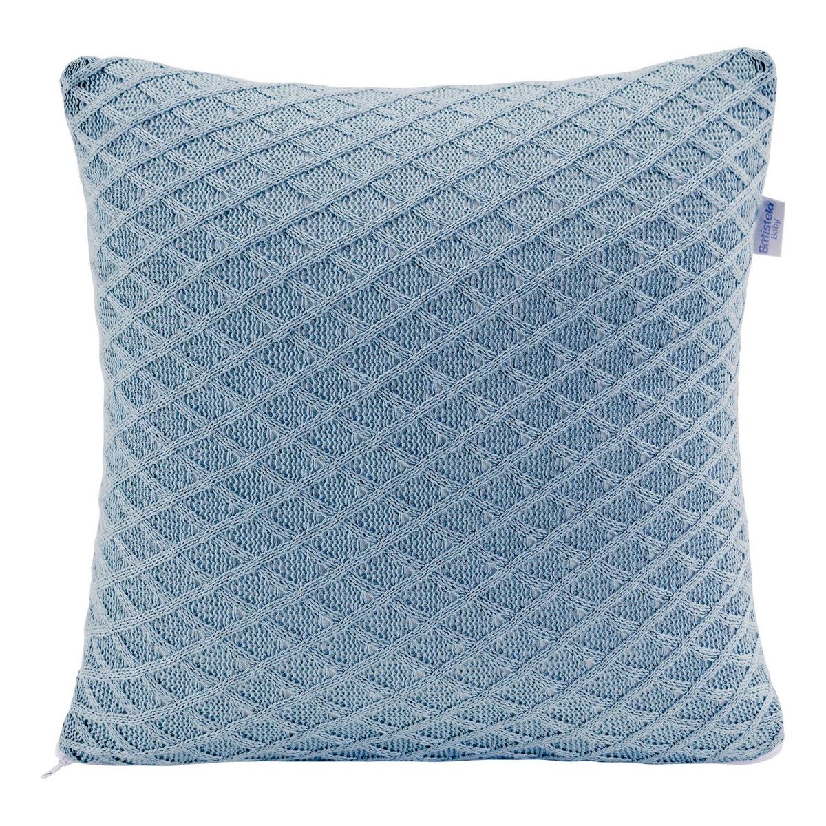 KIDSCOOL - Cojín Tejido 35x35 cm Azul