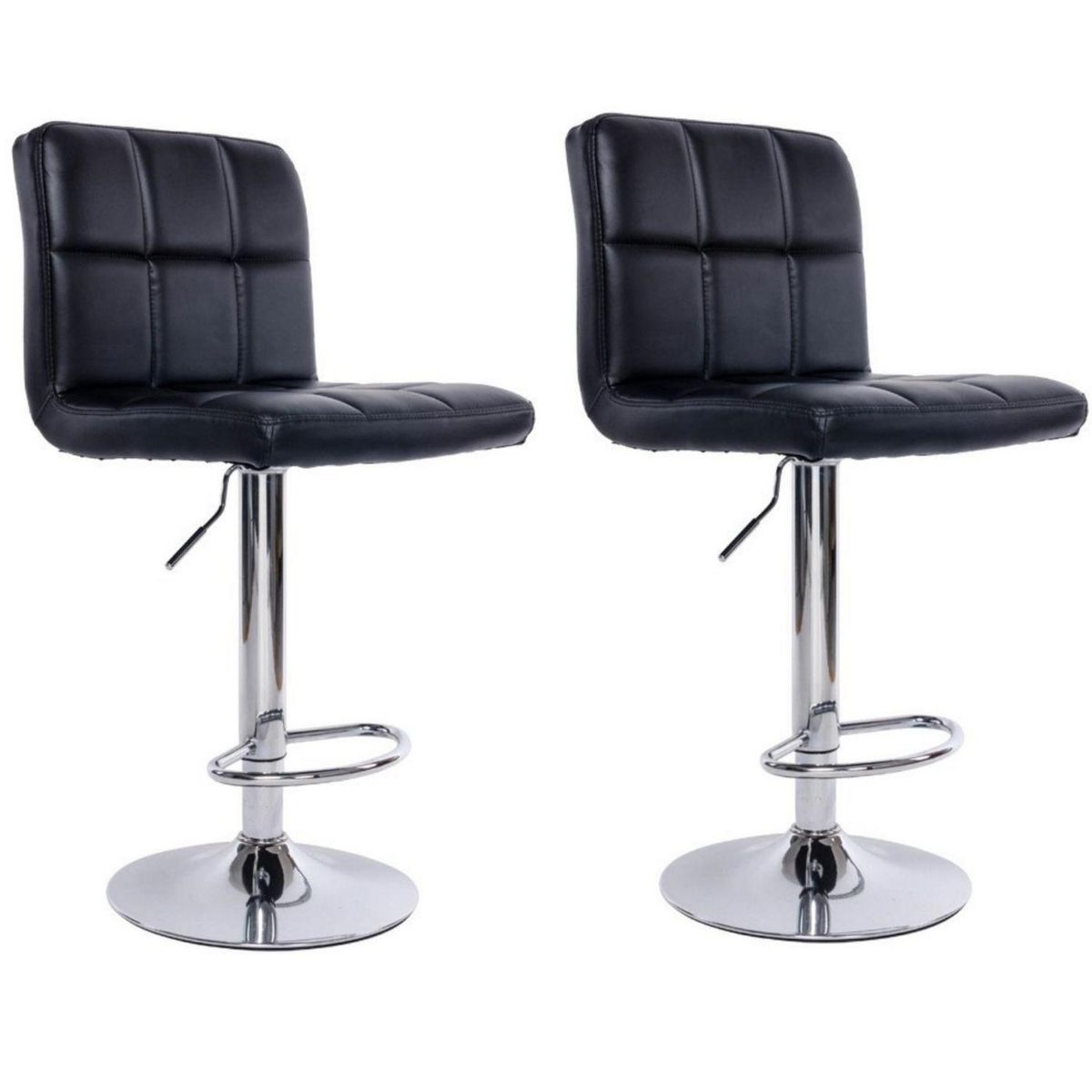 PORTAL CENTER - Piso Bar Taburete 117702 Negro 110x35x40 cm