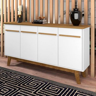Imagen 2 del producto Aparador Buffet Bar Opala Blanco 84x160x38 cm